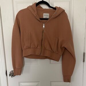 Abercrombie & Fitch Tan Hoodie